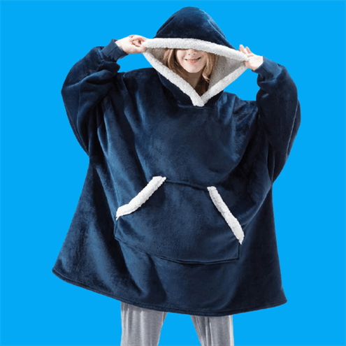 Blue Blanket Hoodie