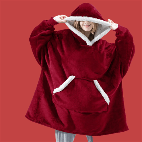 Red Blanket Hoodie
