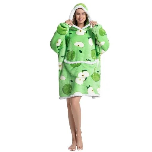 Apple Blanket Hoodie 1
